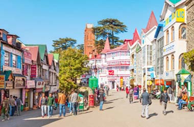 What makes Mall Road Shimla a must-visit tourist spot?