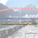 Manimahesh Yatra Registration 2024 | Download Medical Form