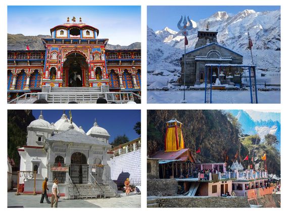 Images of Chardham - Kedarnath Badrinath Gangotri Yamunotri