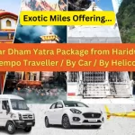 chardham yatra package from Haridwar by Car, Temp Traveller, Helicopter