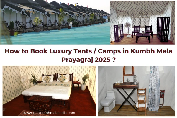 how to book luxury tents camps in kumbh mela 2025